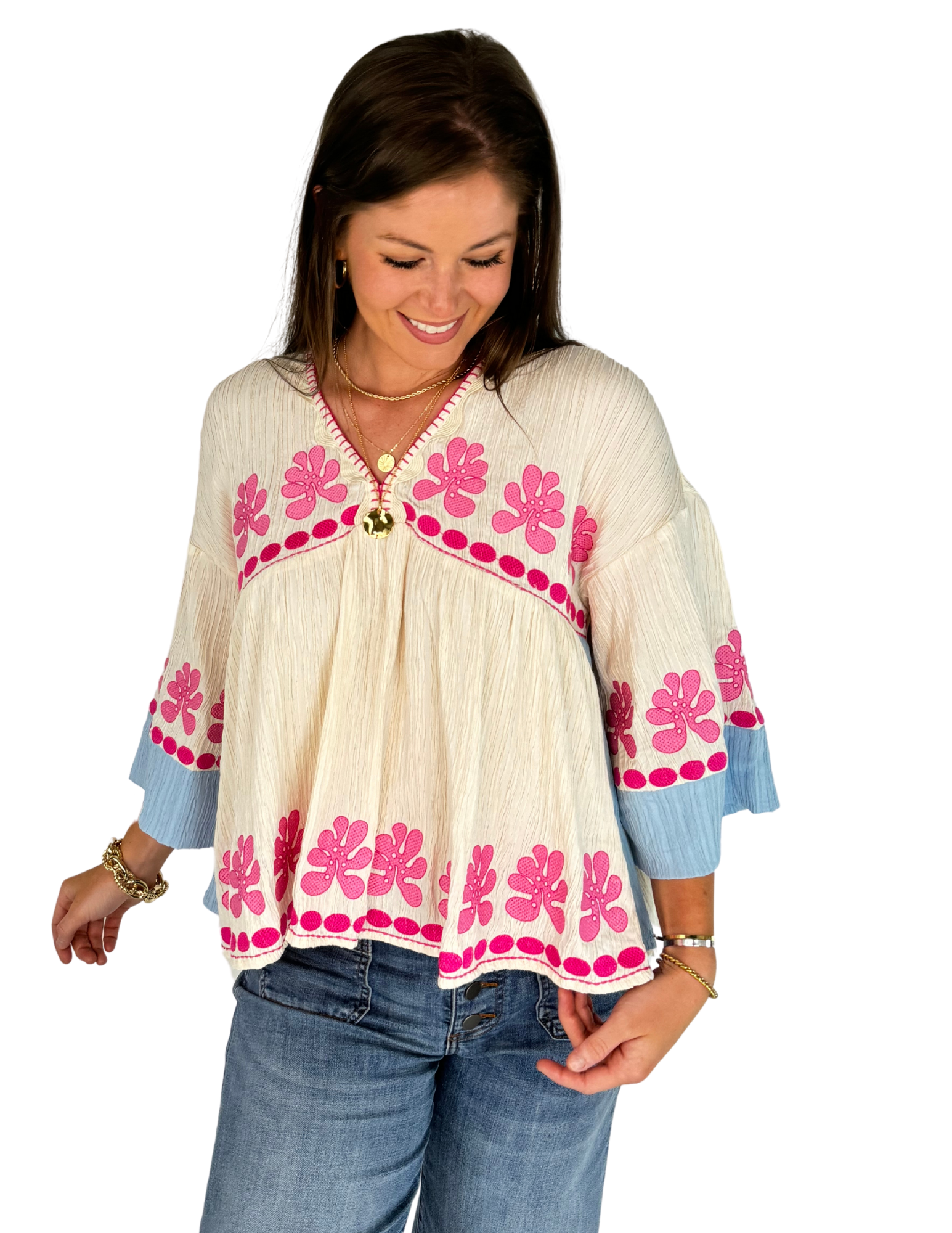 Kiki Kimono Sleeve Top