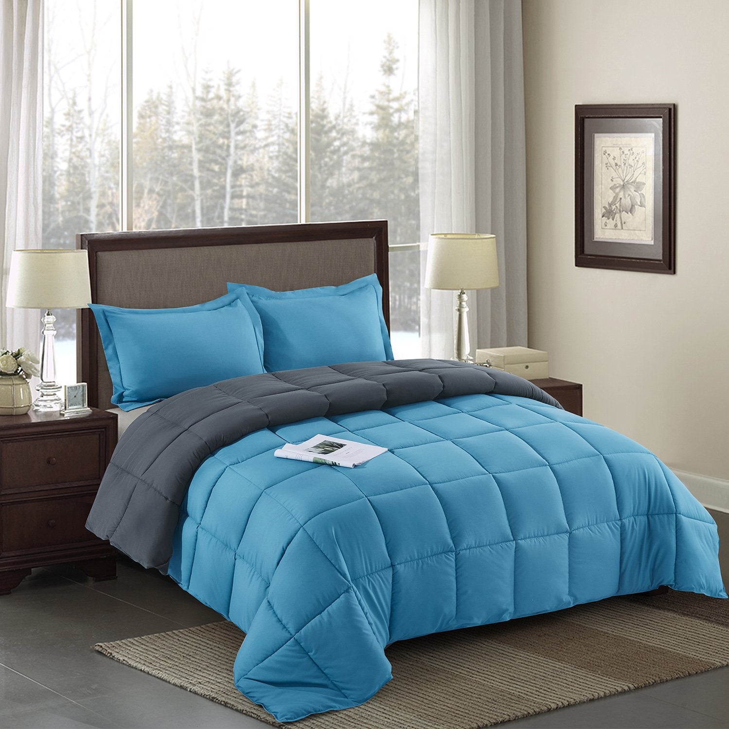 All Season Lightweight Down Alternative Comforter Set