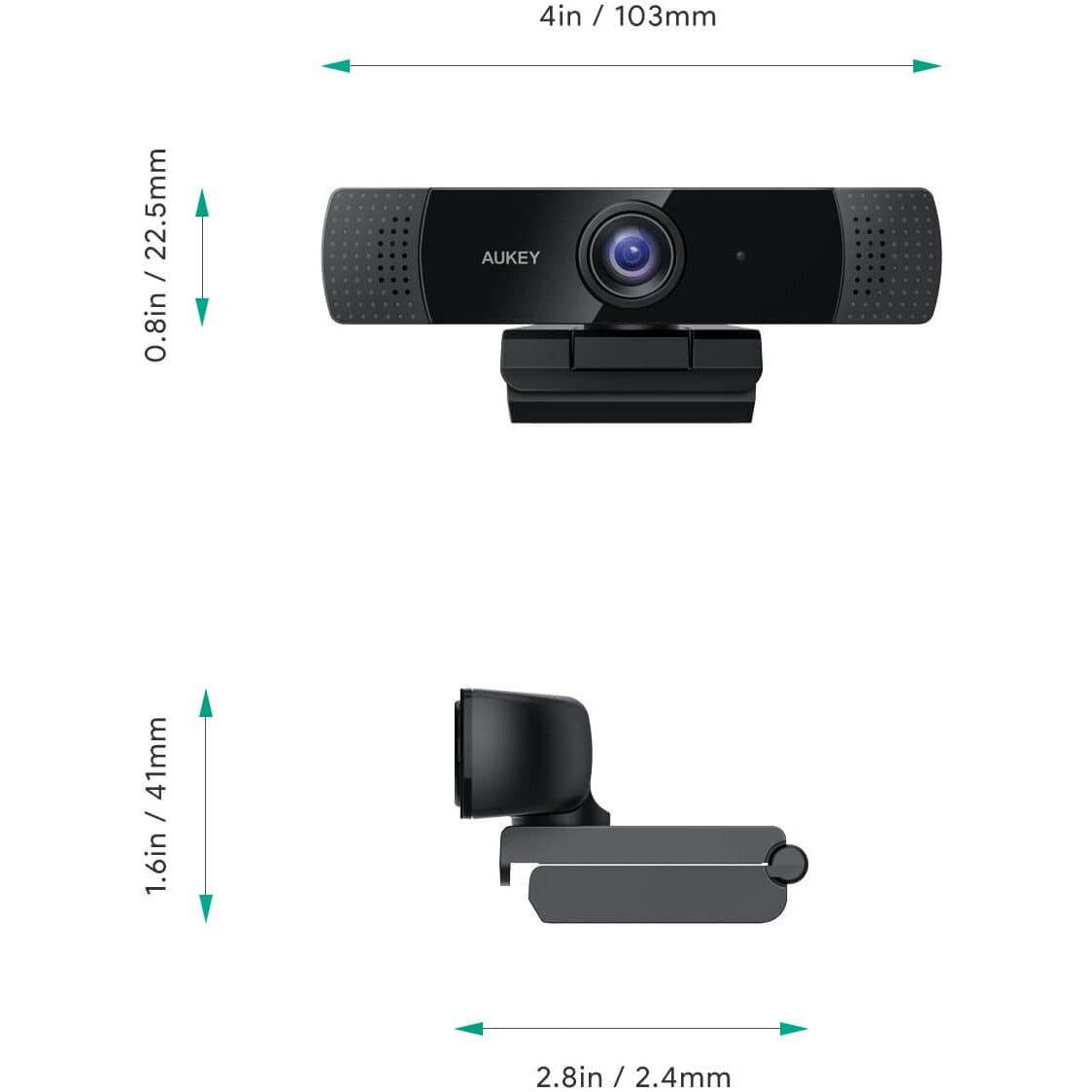 AUKEY Overview Full HD Video 1080p Webcam 10-Pack Value Bundle