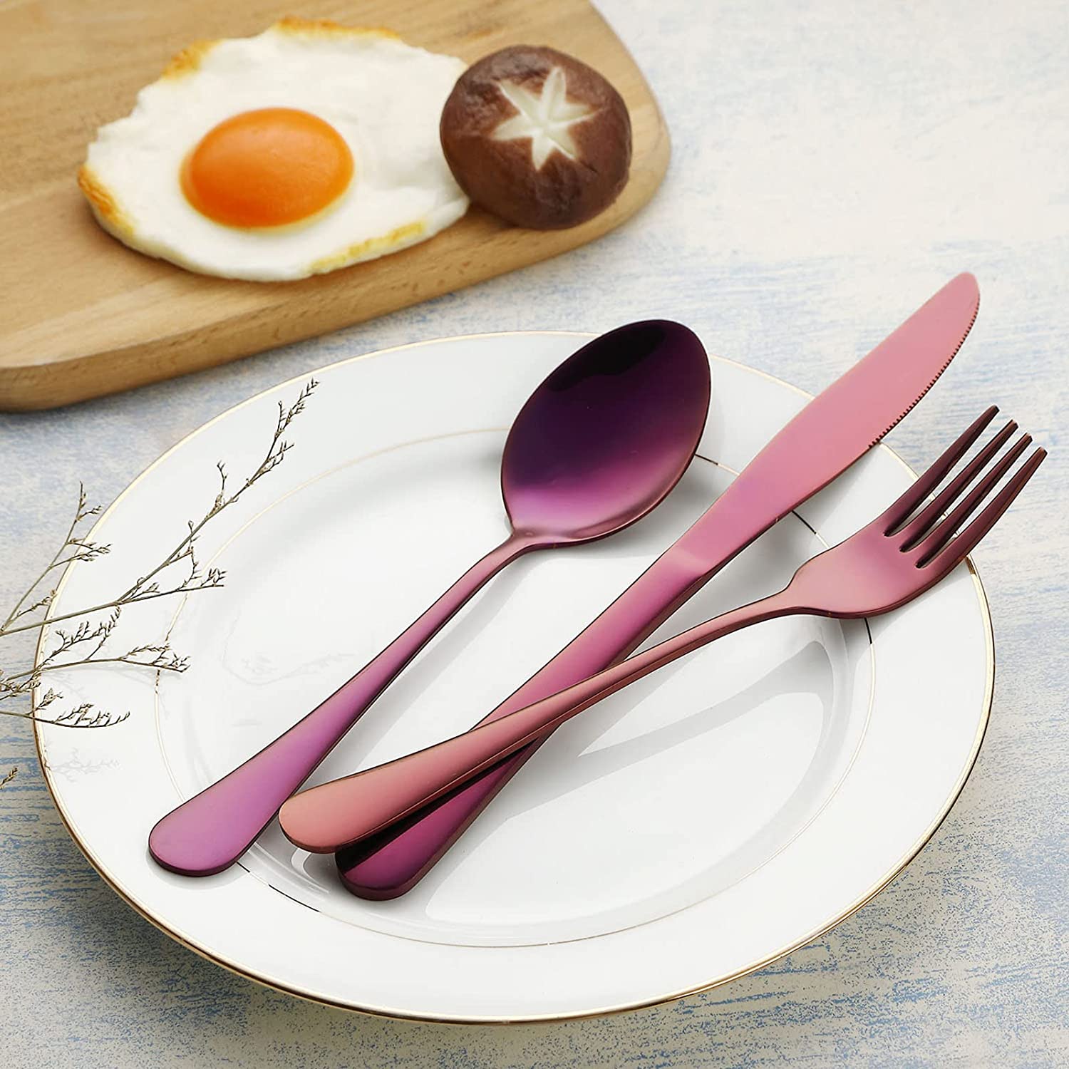 (Store Closing Sale) Portable travel cutlery, reusable silverware