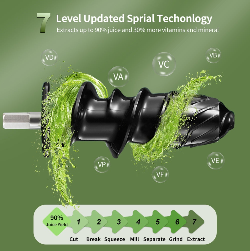 Slow Masticating Auger Juicer