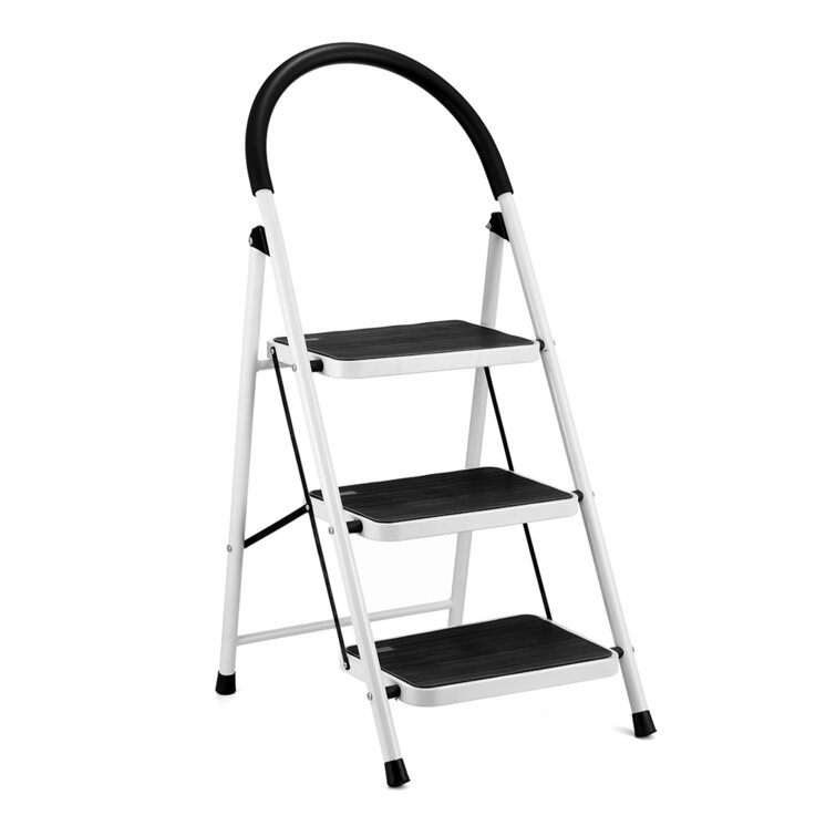 Almerton 3 - Step Lightweight Folding Step Stool