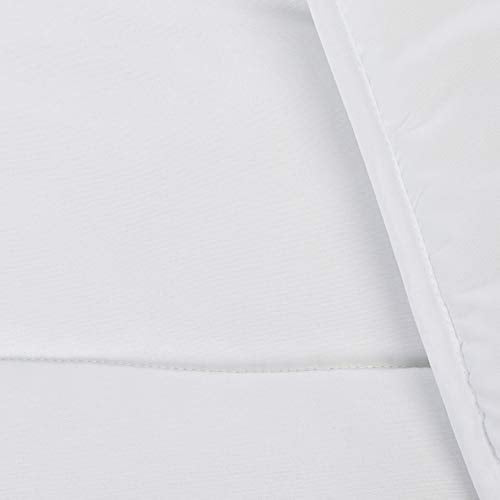 All-Season Quilted Comforter - Corner Duvet Tabs - Hypoallergenic - Plush Microfiber Fill - Machine Washable - Duvet Insert