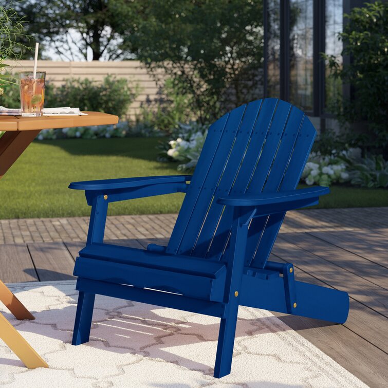 Woking Acacia Outdoor Adirondack Chair Set