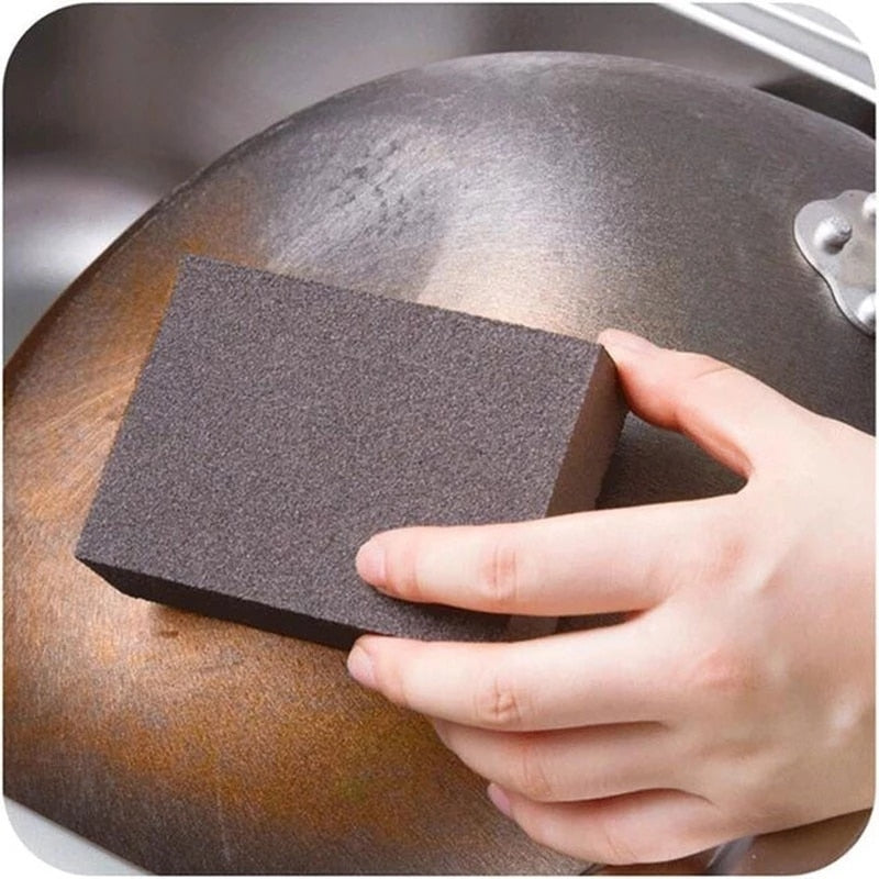 Sponge Eraser for Removing Rust Cleaning Cotton Kitchen Gadgets Accessories Descaling Clean Rub Pot Kitchen Tools