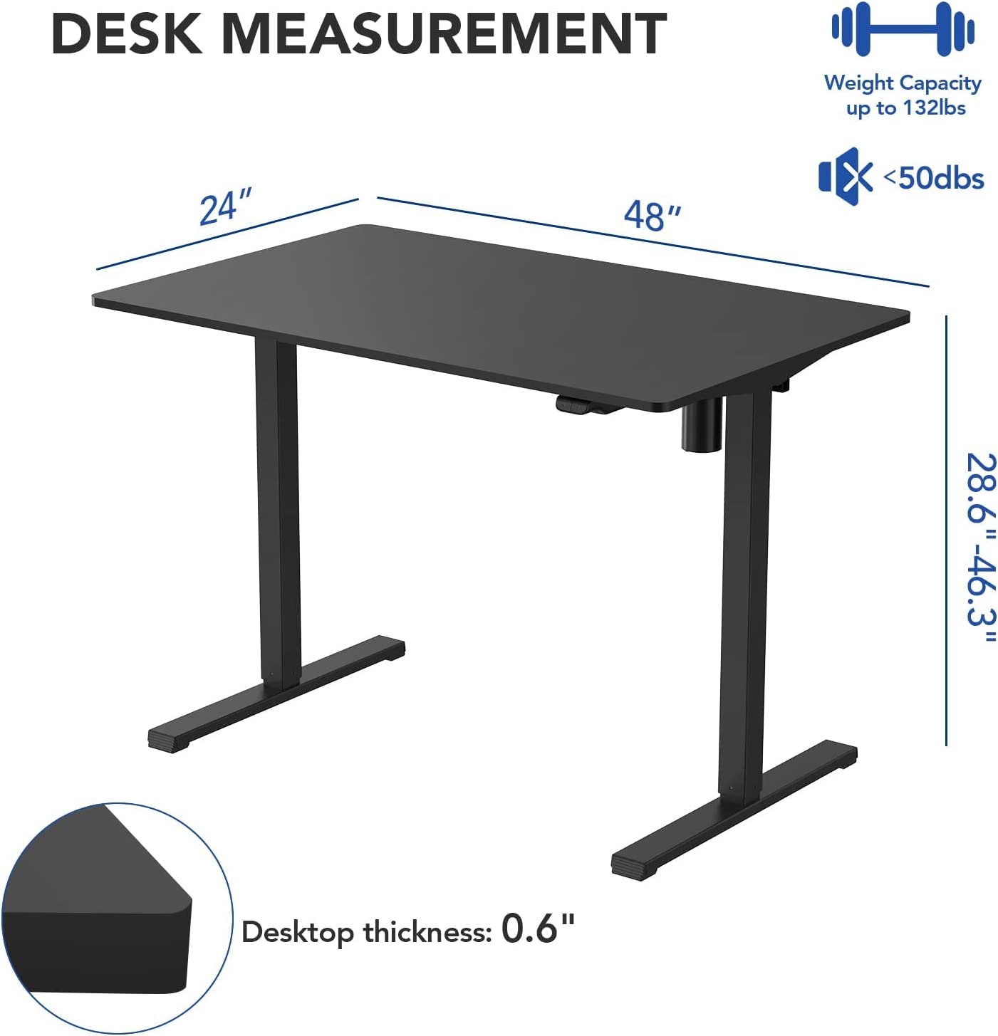 2023 New Electric Lift Computer Desk