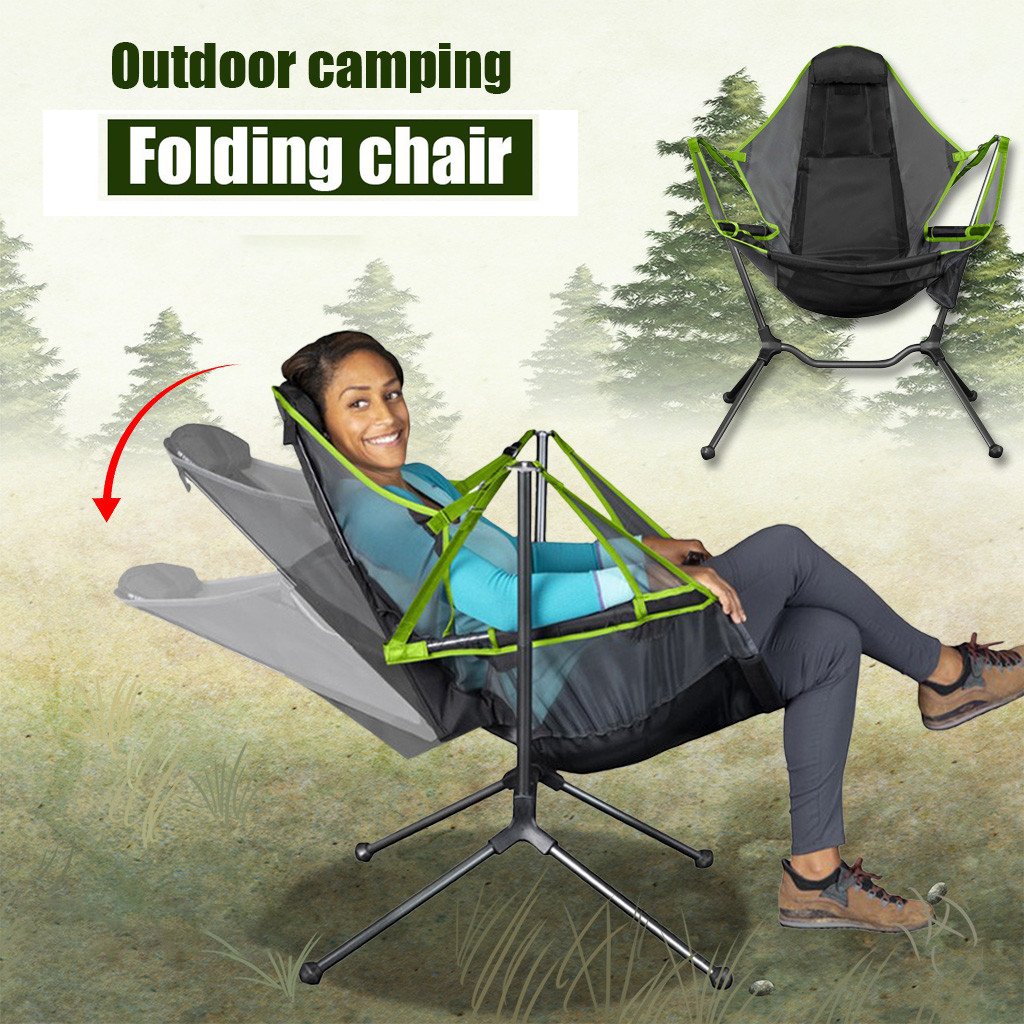 Recliner Luxury Camp Chairl Swinging Camping Chair