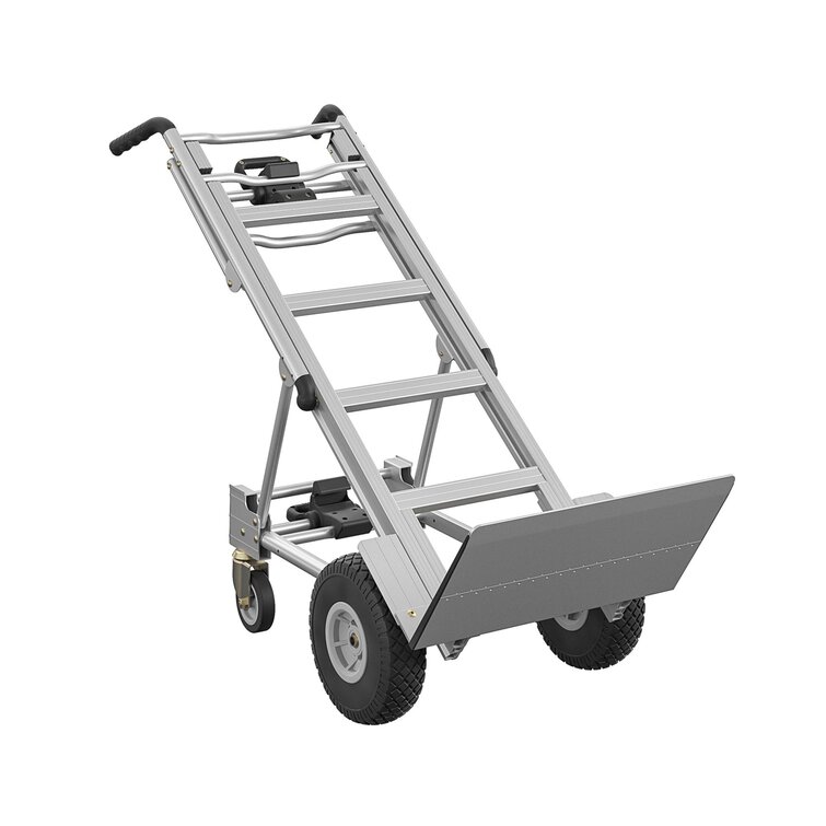 1000 lb.Capacity 3-in-1 Assisted Hand Truck