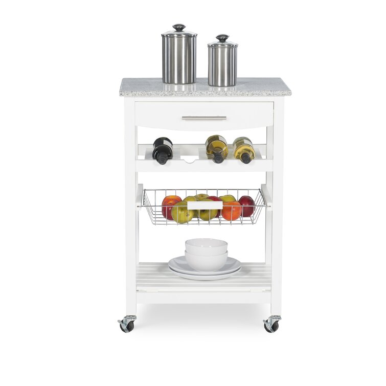 Macy Granite Kitchen Cart