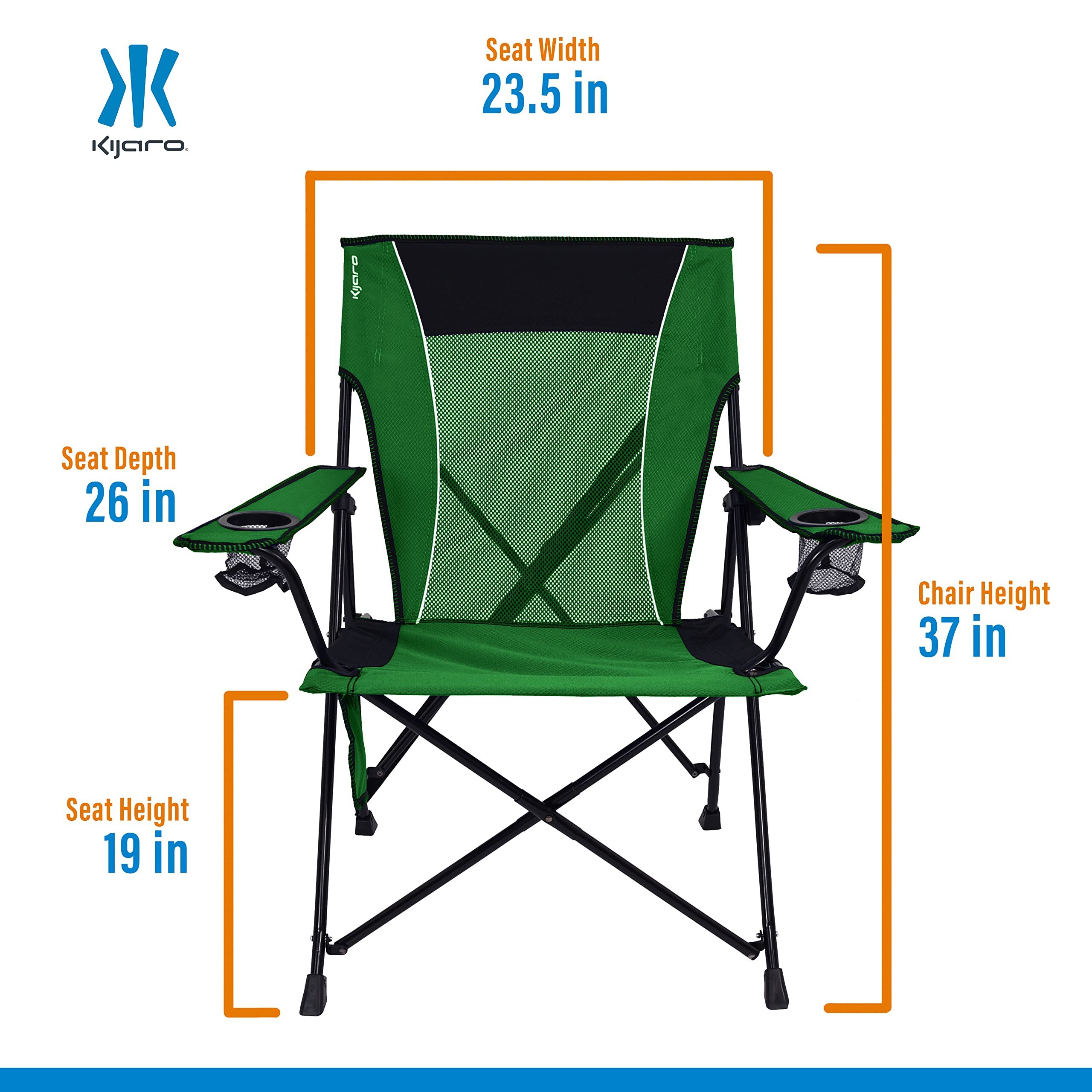 Double Lock Portable Camping Chair