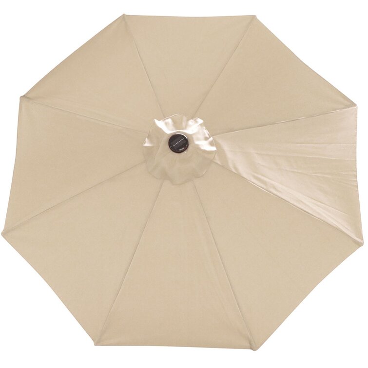 Jericho 108'' Lighted Market Umbrella