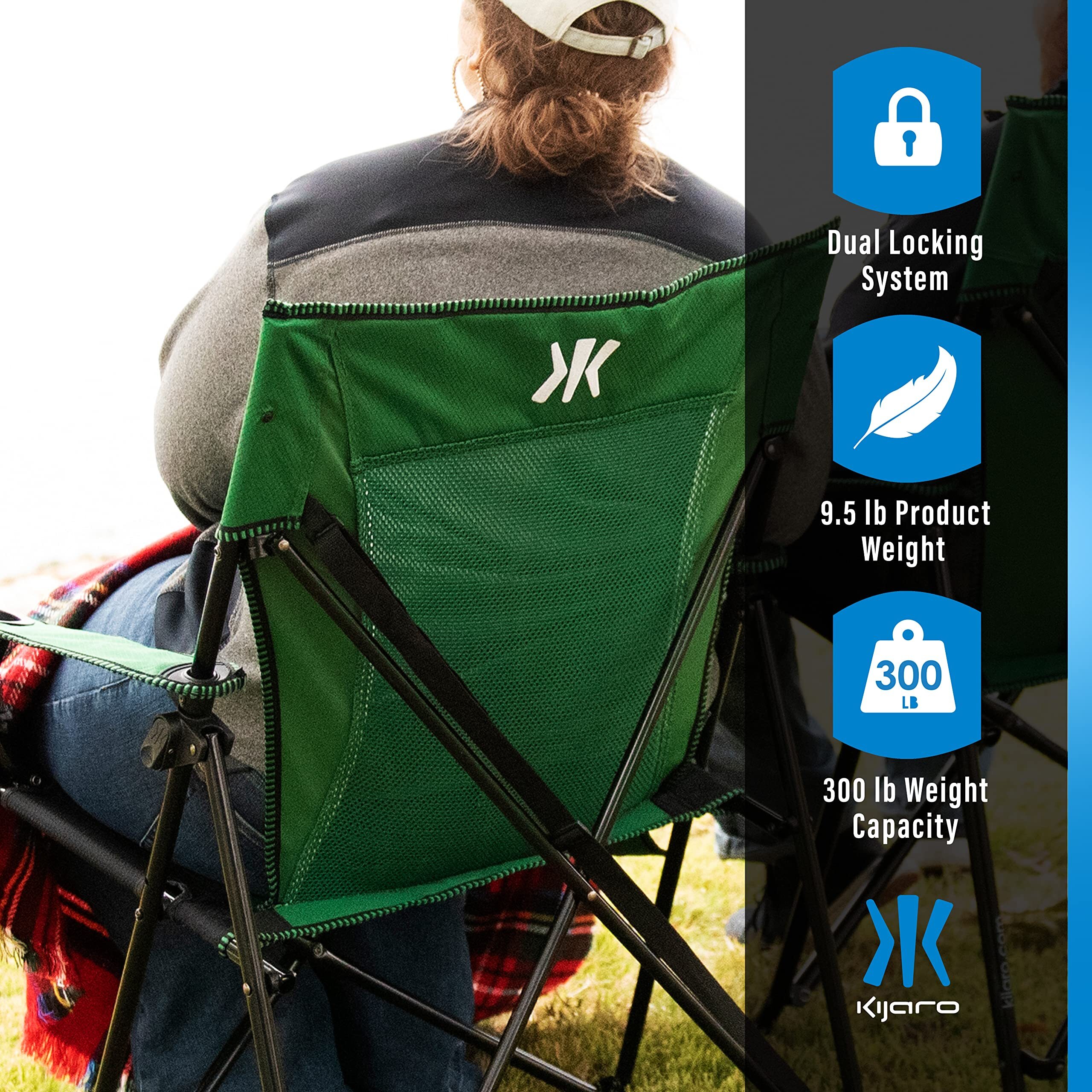 Double Lock Portable Camping Chair