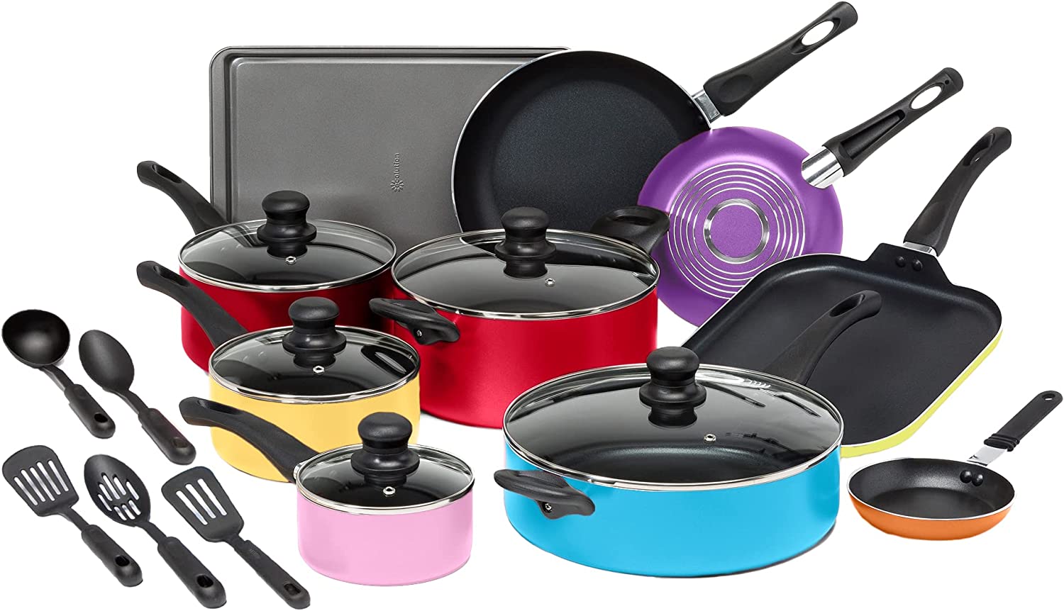 (Store Closing Sale) Nonstick Cookware Set  20-Piece