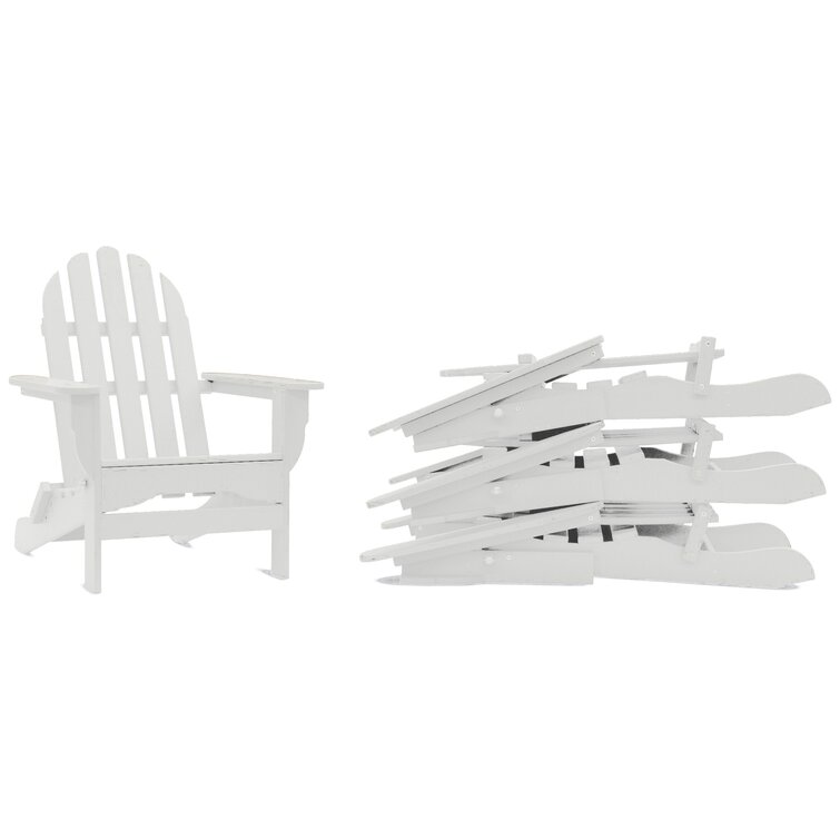 Alprentice Plastic/Resin Folding Adirondack Chair