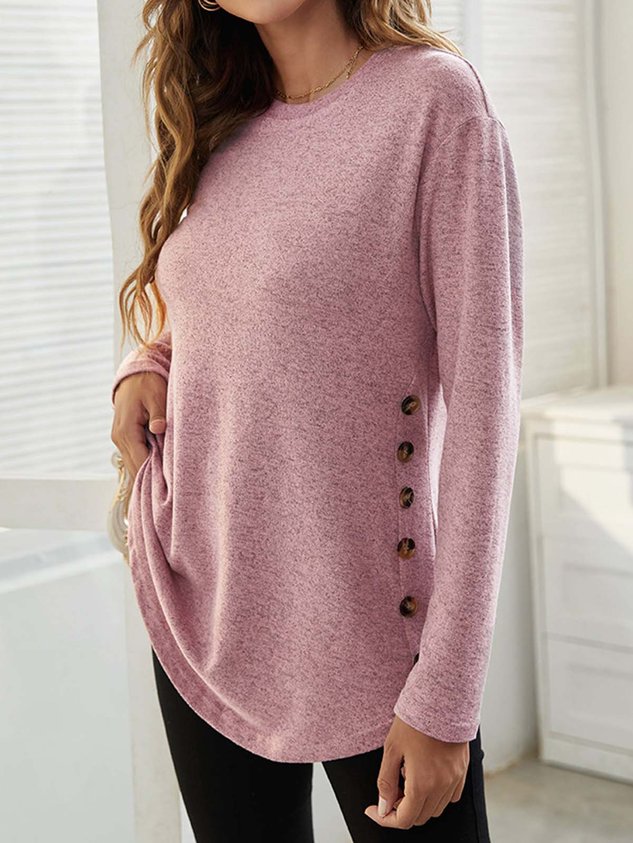 Casual Long Sleeve Top