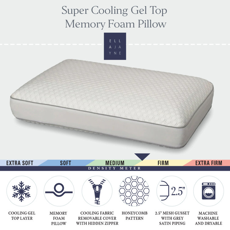 Ziva Memory Foam Firm Cooling Pillow