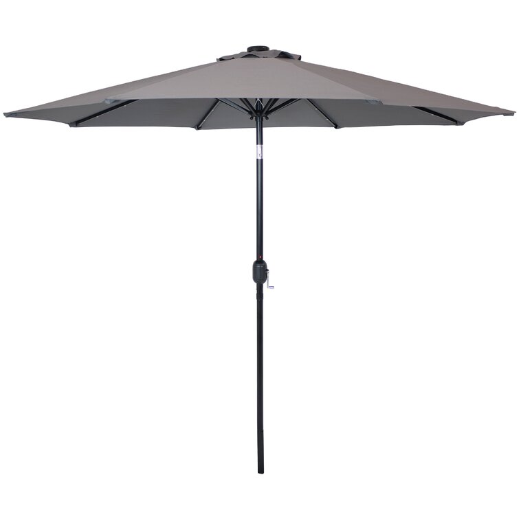 Jericho 108'' Lighted Market Umbrella