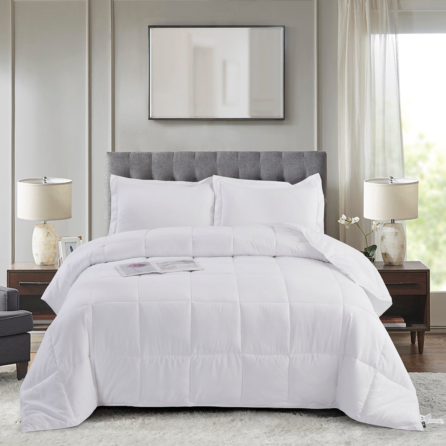 All Season Lightweight Down Alternative Comforter Set