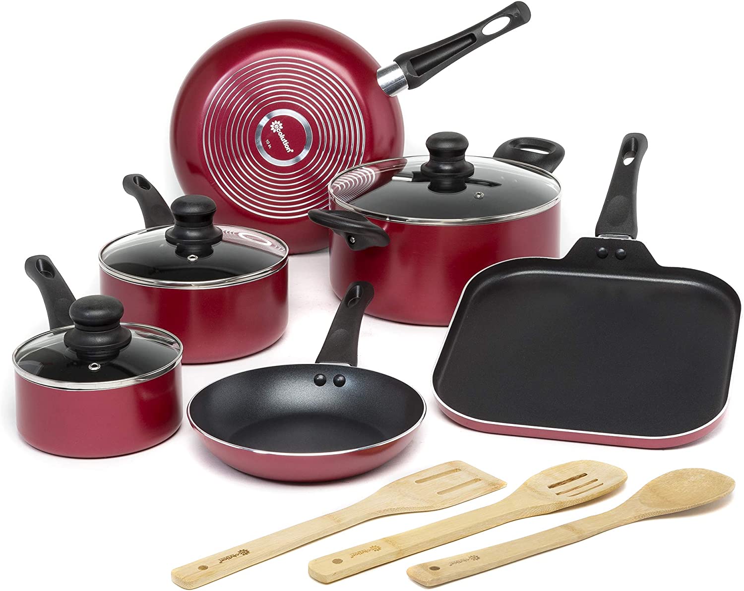 (Store Closing Sale) Nonstick Cookware Set  20-Piece