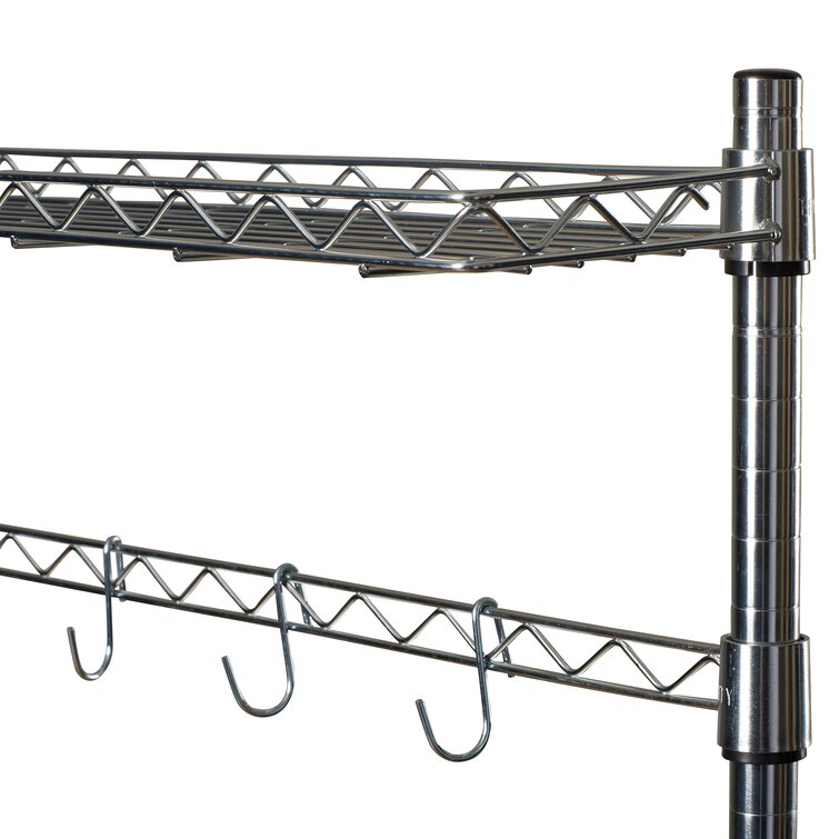 Enos 36'' Chrome Standard Baker's Rack