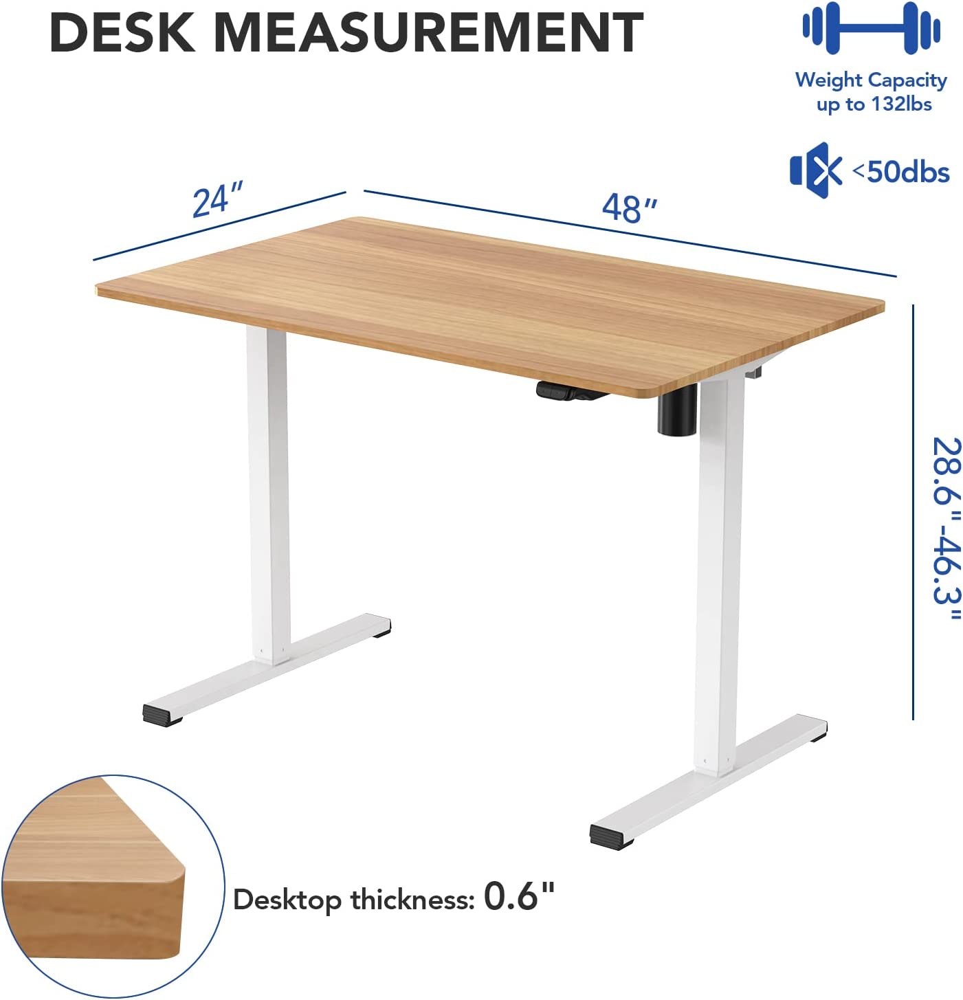 2023 New Electric Lift Computer Desk