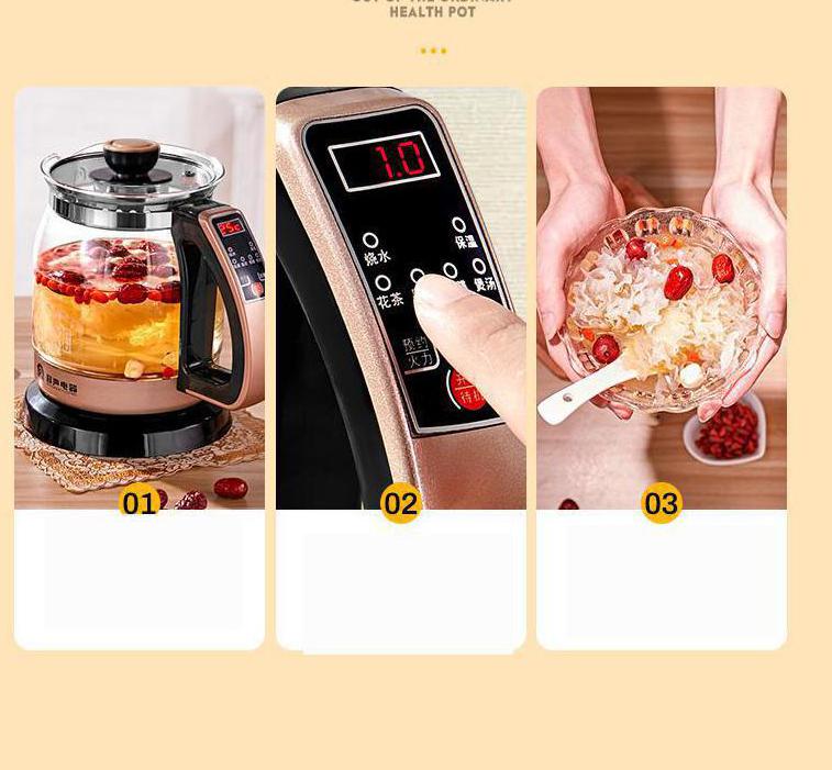 Automatic Kettle  Tea Maker, Water Boiling Cooker