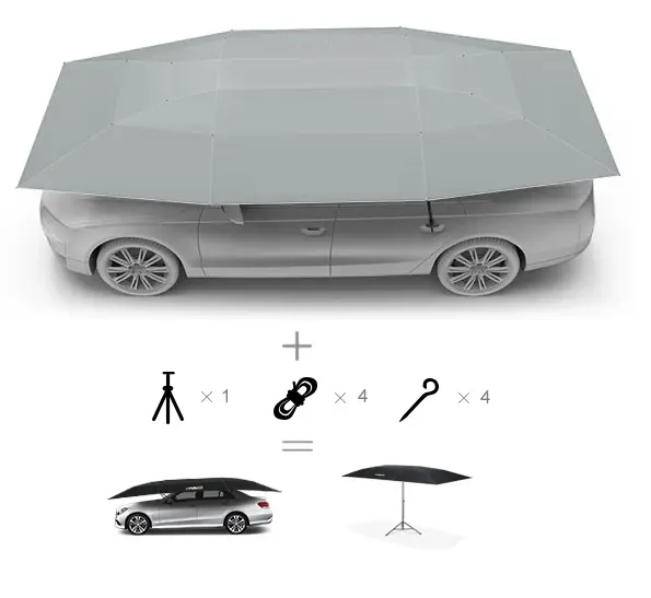 💥Last Day Price 💥Automatic Folding Car Roof Cover Umbrella Tent