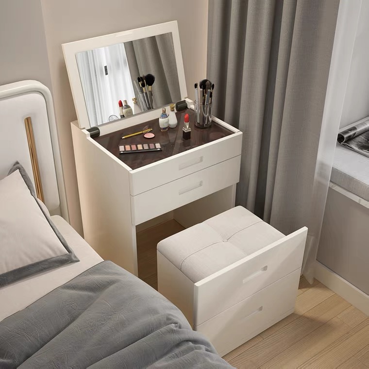 Solid Wood Multifunctional Dressing Table