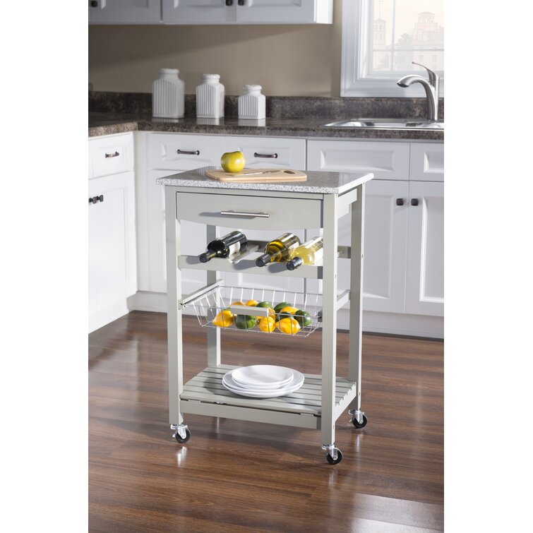 Macy Granite Kitchen Cart