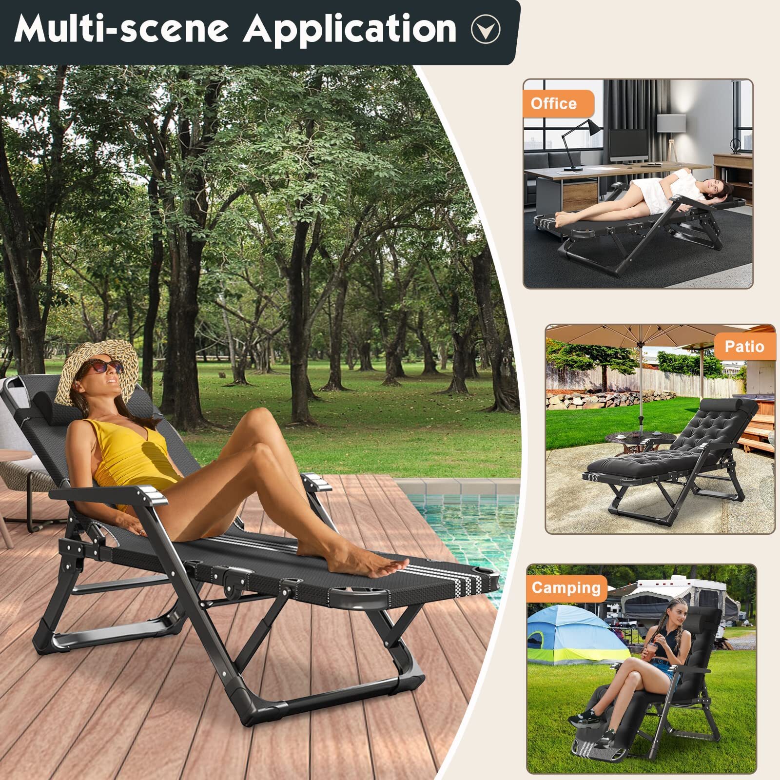 Portable Outdoor Deck Chair