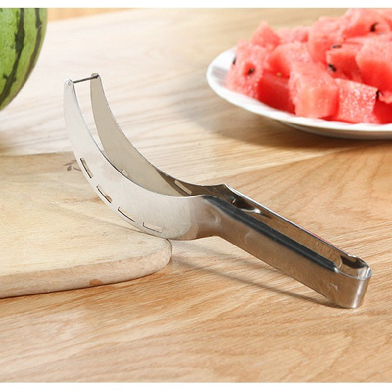 (Store Closing Sale) Stainless Steel Watermelon Slicer