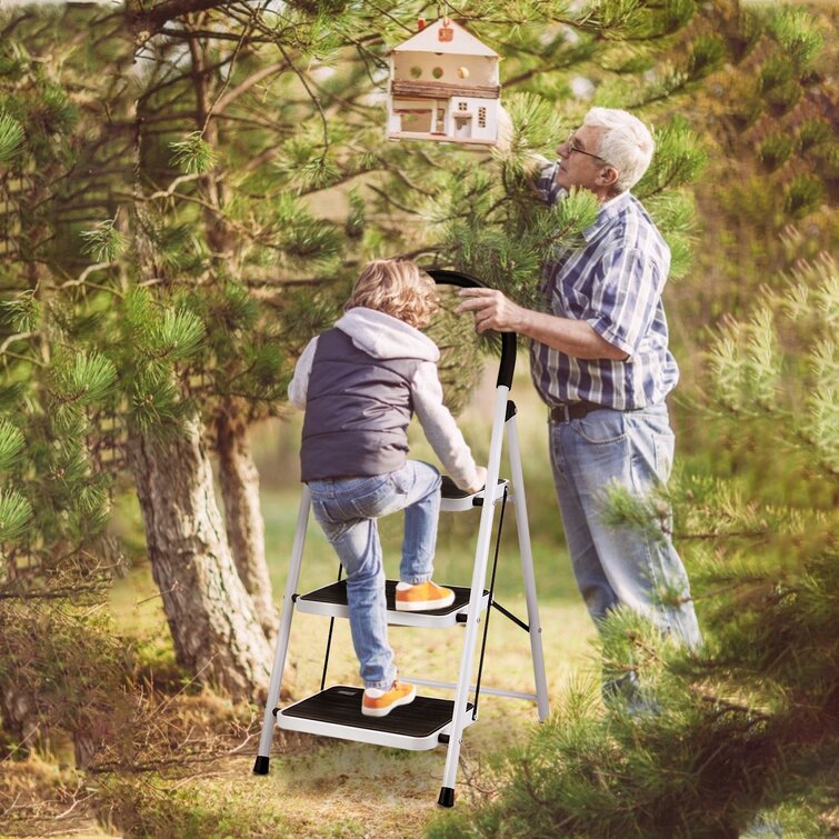 Almerton 3 - Step Lightweight Folding Step Stool