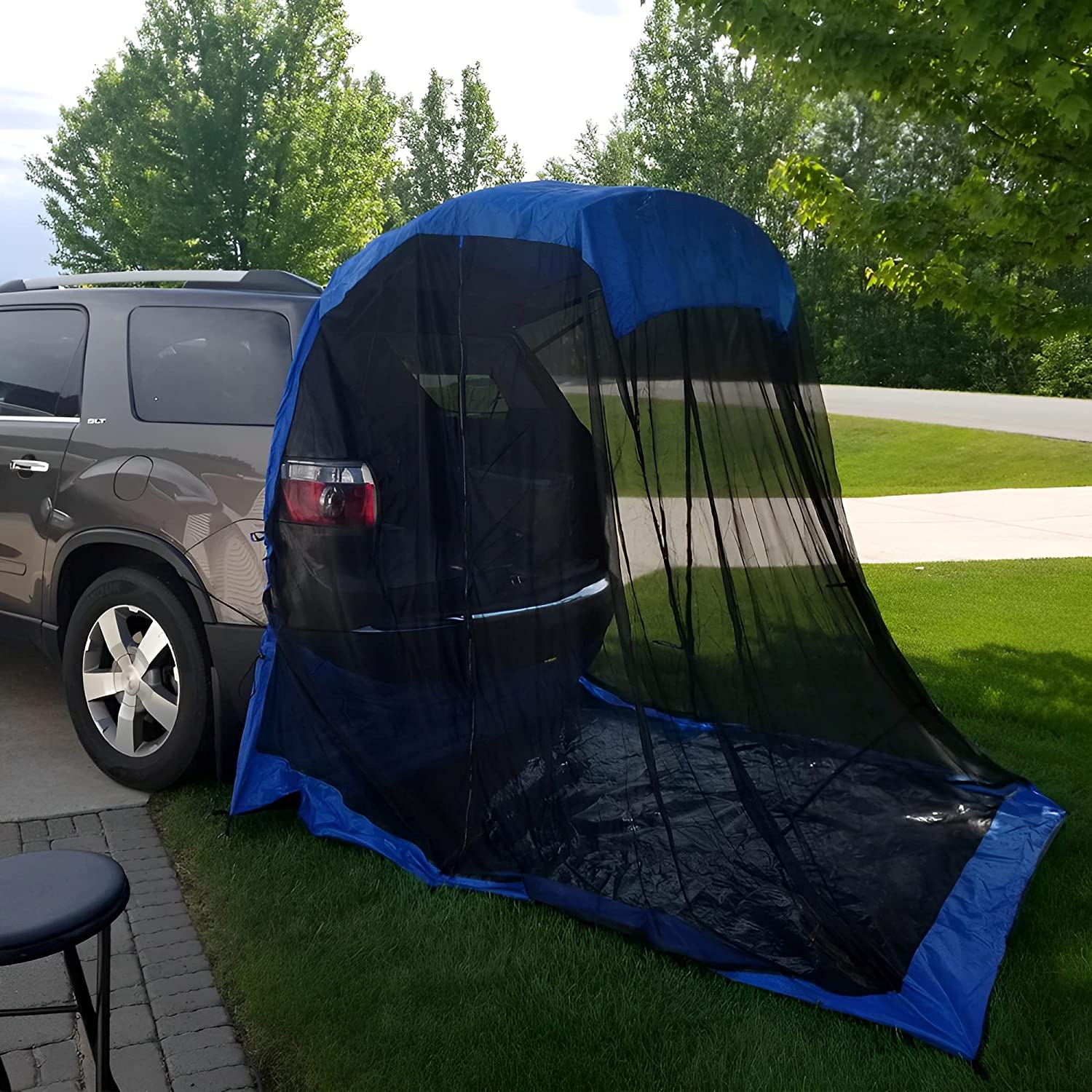 Suv Tent For Camping+ Rainfly, Super Easy And Quick Setup Car Tents For Camping Suv