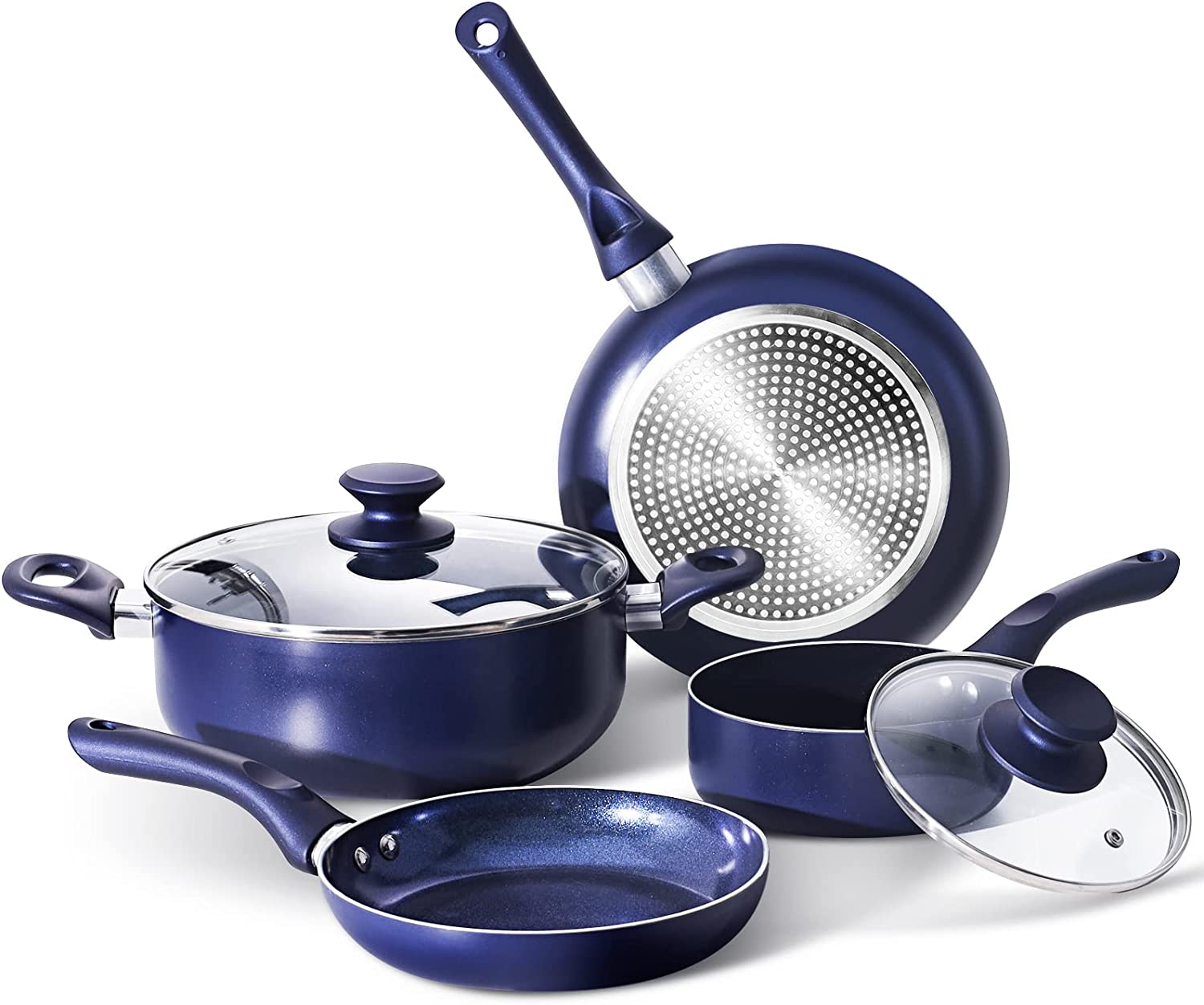 (Store Closing Sale) 6 Pieces Pots and Pans Set