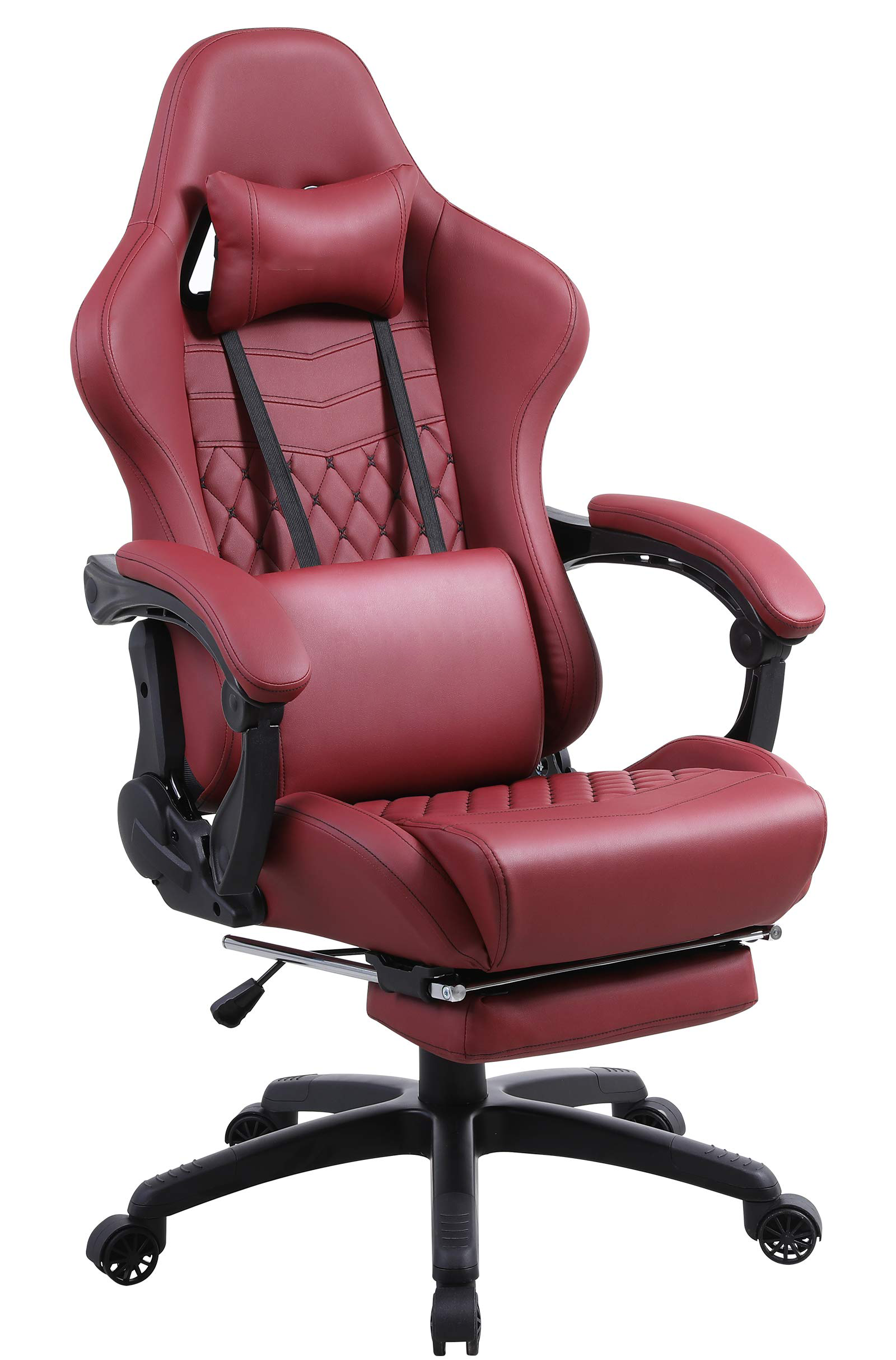 😍Gaming Chair Office Chair PC Chair with Massage Lumbar Support, Racing Style