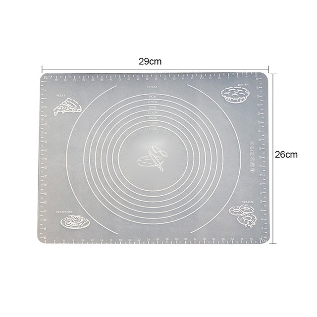 (Store Closing Sale) Silicone Non-stick Silicone Thickening Mat Rolling Dough