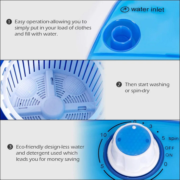 Portable Mini Washing Machine