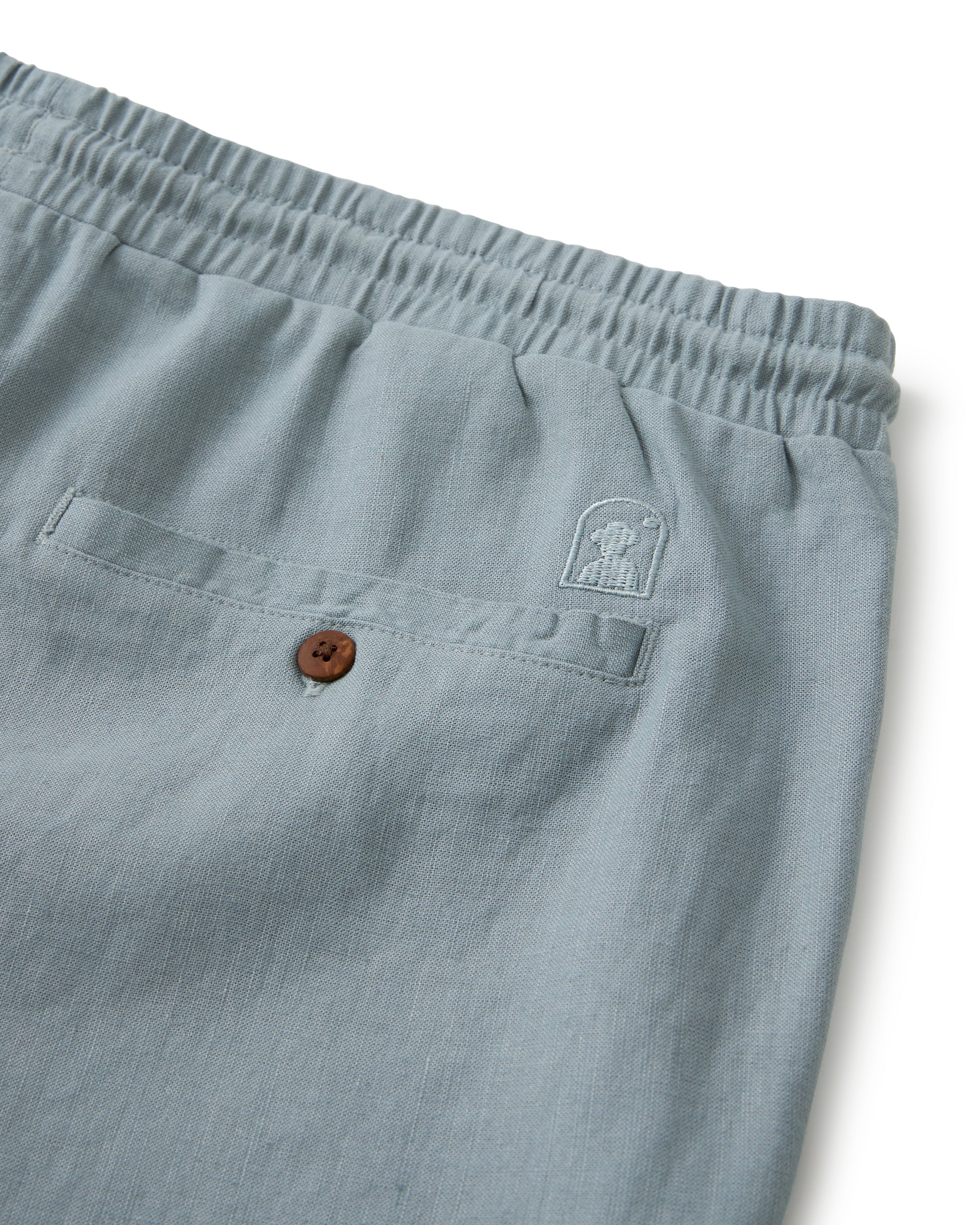 The Brisa Linen Pant - Abalone