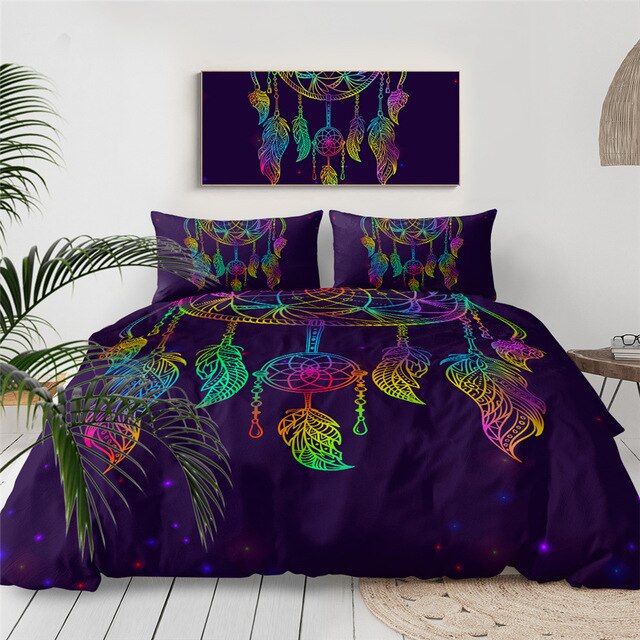 Moon Dream-Catcher Duvet Cover Set