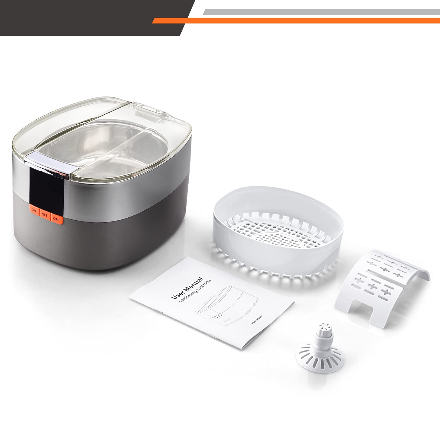 25.4oz Ultrasonic Cleaner MUC03