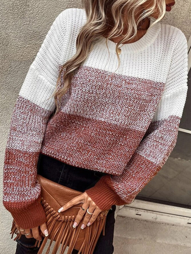 Women's Casual Knitted Sweater Top Coat