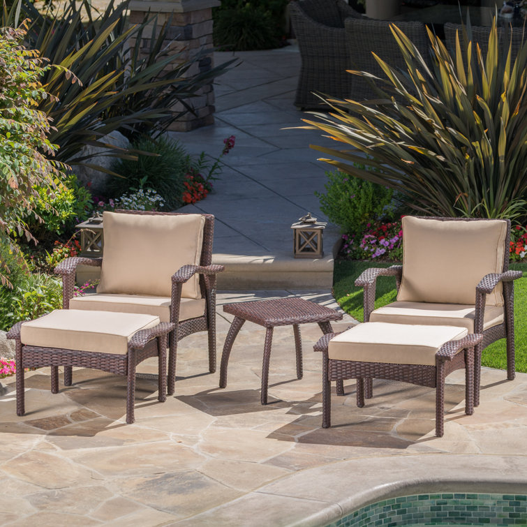 Modean 3 Piece Rattan Seating Group with Cushions