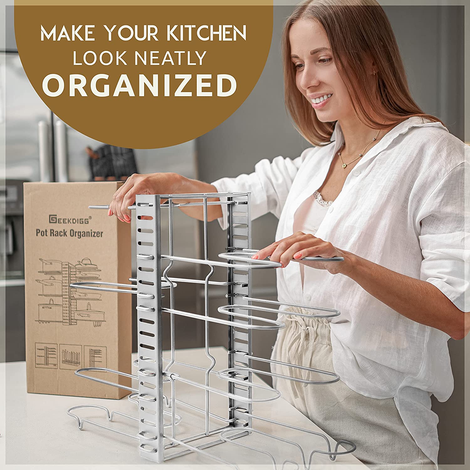 (Store Closing Sale) 3 DIY methods pot rack