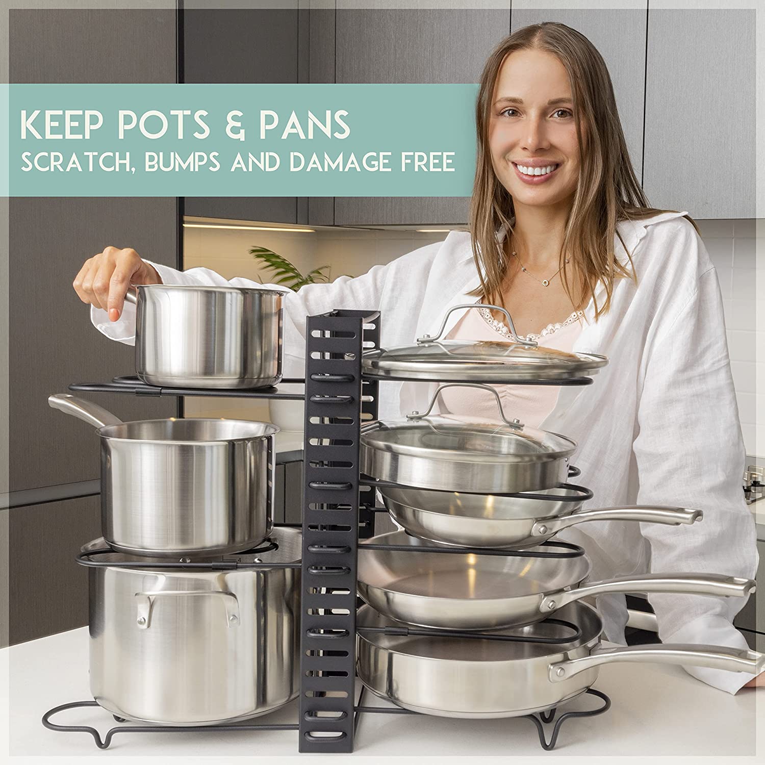 (Store Closing Sale) 3 DIY methods pot rack