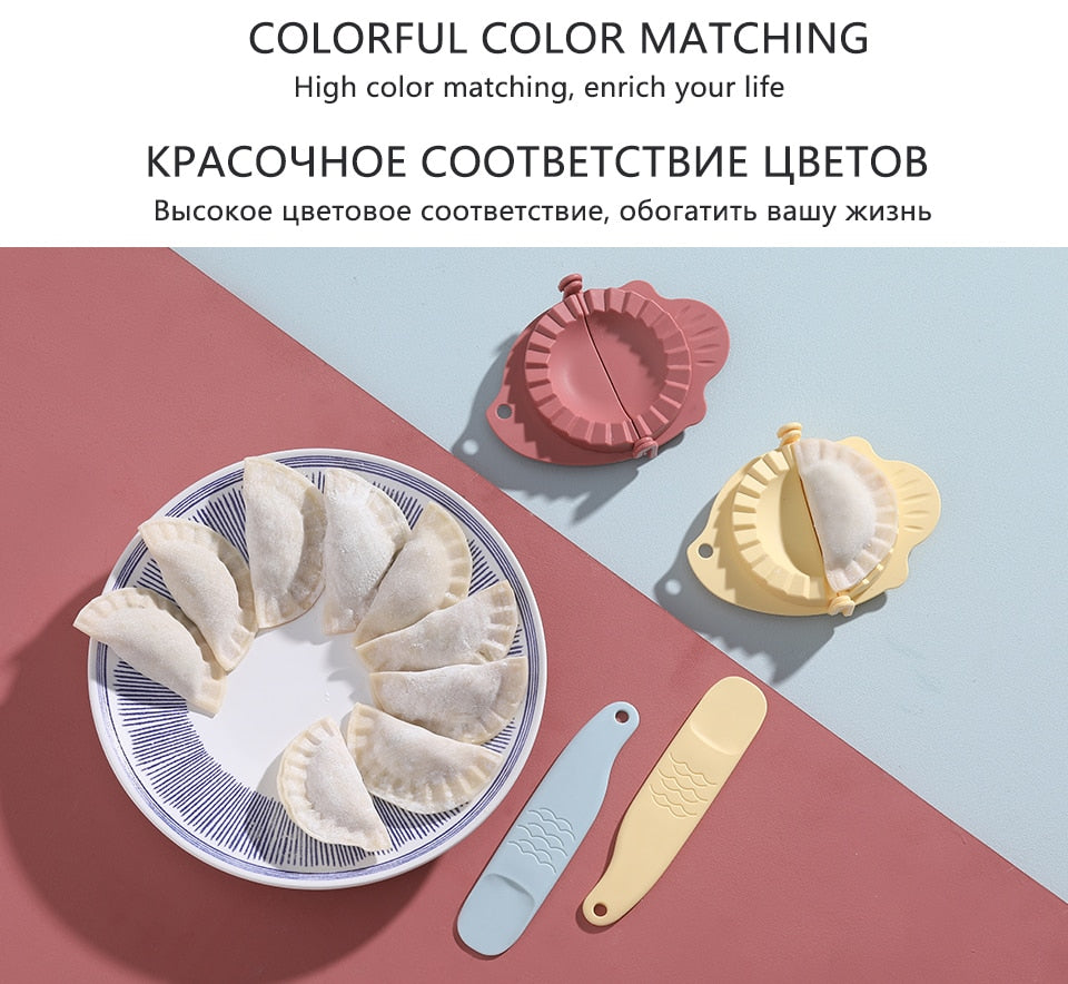 (Store Closing Sale) Dumplings Maker Tool Wheat Straw Jiaozi Pierogi