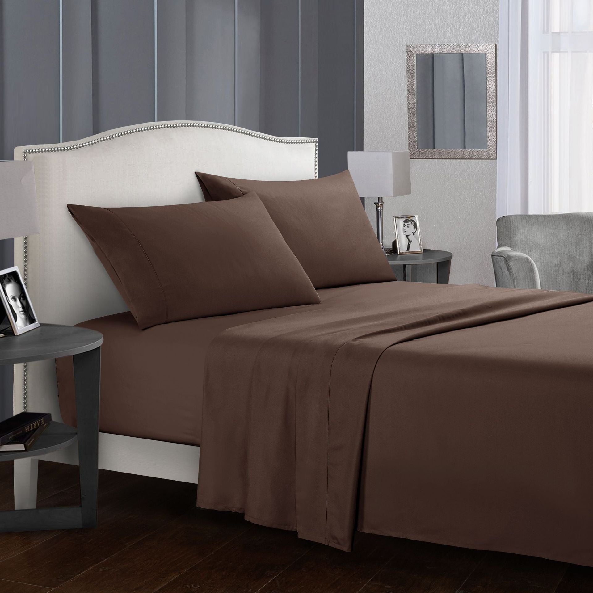 500TC Full Linen Bedding Set