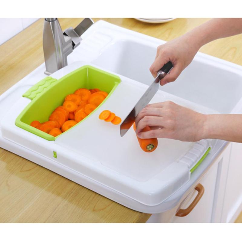 (Store Closing Sale) Multifunction Kitchen Chopping Blocks Sinks Drain