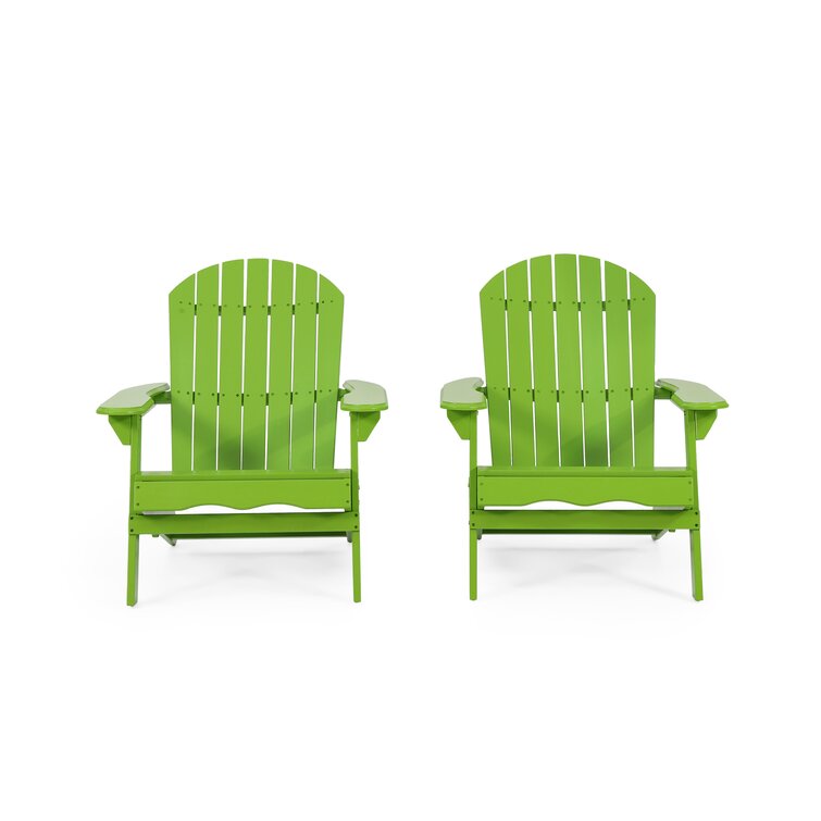 Woking Acacia Outdoor Adirondack Chair Set