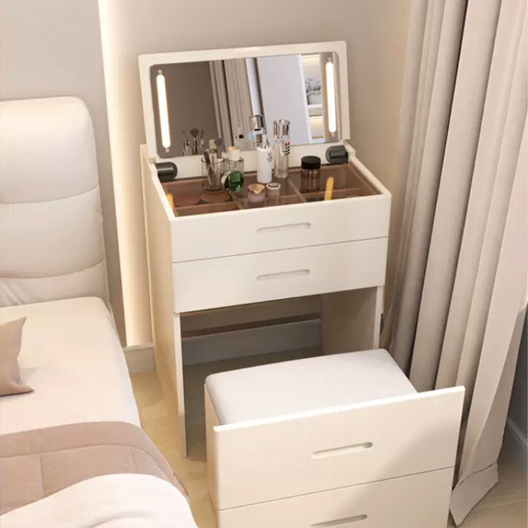 Solid Wood Multifunctional Dressing Table