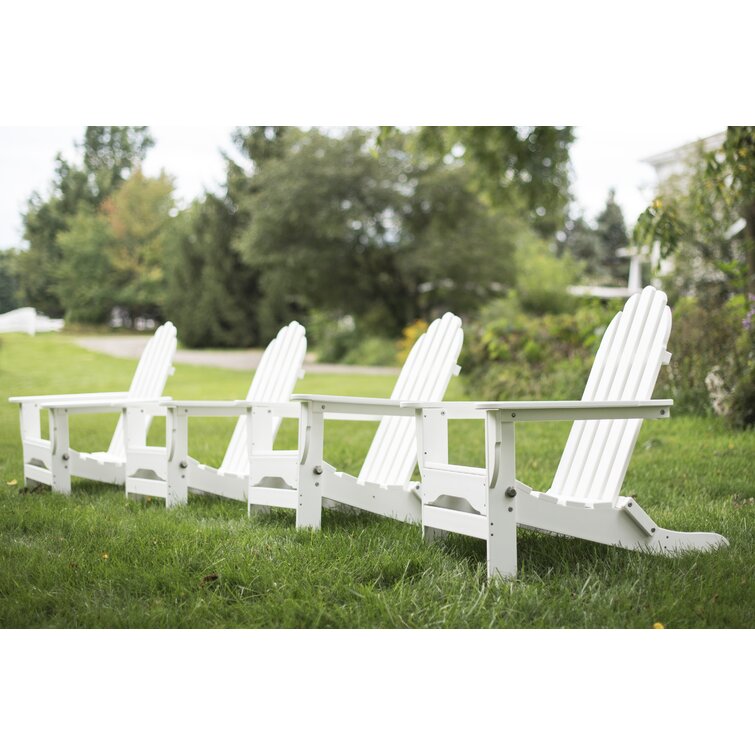 Alprentice Plastic/Resin Folding Adirondack Chair